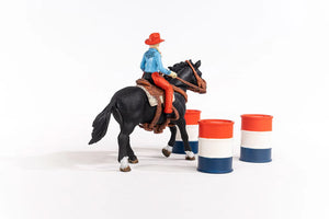 Rodeo Barrel Racing Set | E-S Farm Toys