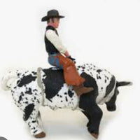 Bull Rider Set Black